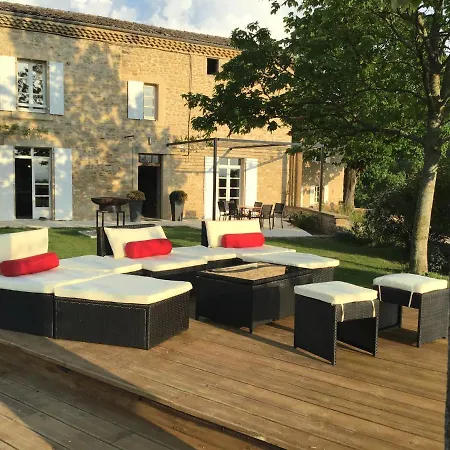 Agreable Bastide Provencale Avec Piscine Villa Barcelonne  Exterior photo